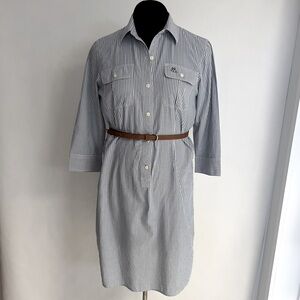 RALPHLAUREN Stripes Shirt Dress
